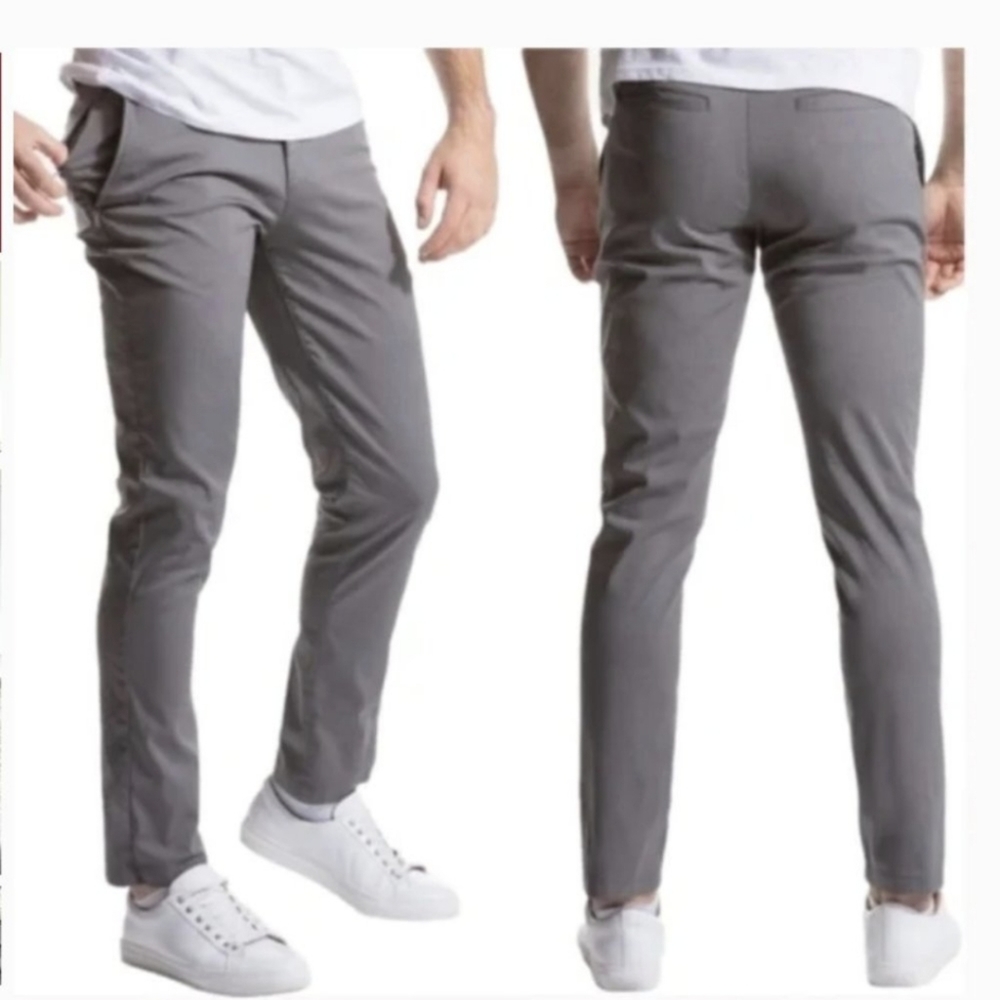 BirdDogs Men's Pants Chinos Gray Boom For Your Boomstick Size 36x32